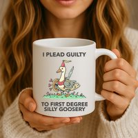 Wizard Of Barge I Plead Guilty To First Degree Silly Goosery Mug