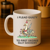 Wizard Of Barge I Plead Guilty To First Degree Silly Goosery Mug