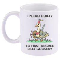 Wizard Of Barge I Plead Guilty To First Degree Silly Goosery 11oz C Handle Ceramic Mug