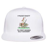 Wizard Of Barge I Plead Guilty To First Degree Silly Goosery Flat Bill Trucker Hat