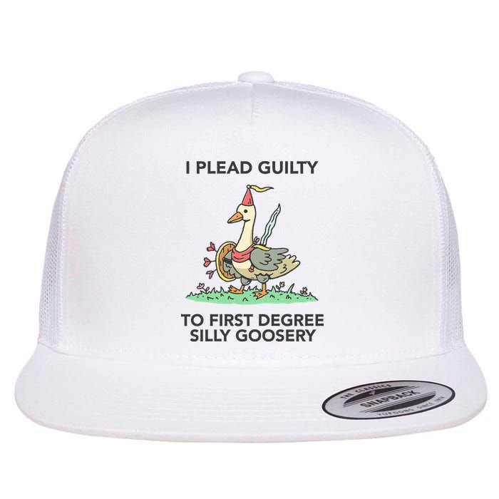 Wizard Of Barge I Plead Guilty To First Degree Silly Goosery Flat Bill Trucker Hat
