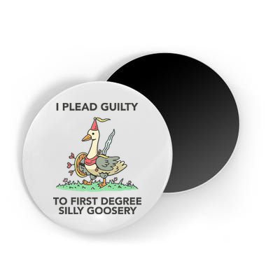 Wizard Of Barge I Plead Guilty To First Degree Silly Goosery Magnet