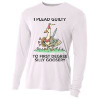 Wizard Of Barge I Plead Guilty To First Degree Silly Goosery Cooling Performance Long Sleeve Crew