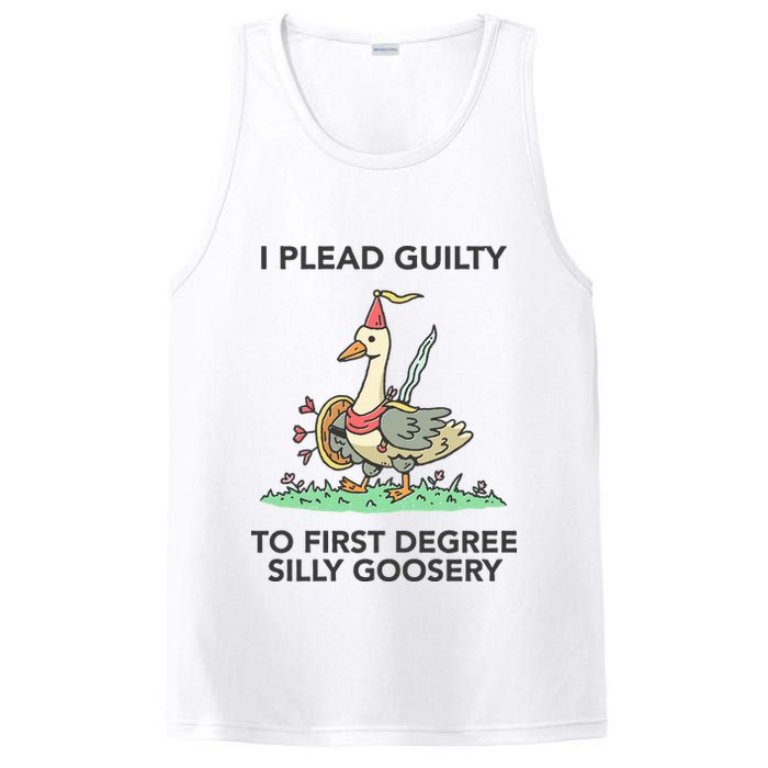 Wizard Of Barge I Plead Guilty To First Degree Silly Goosery PosiCharge Competitor Tank
