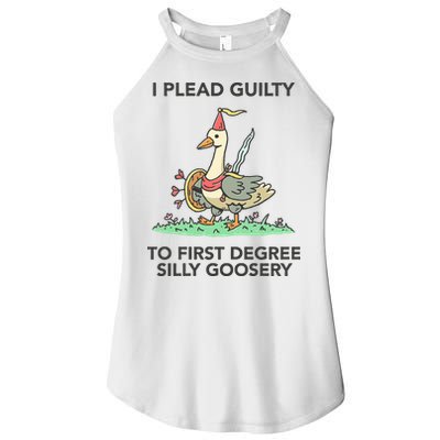 Wizard Of Barge I Plead Guilty To First Degree Silly Goosery Women's Perfect Tri Rocker Tank