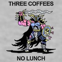 Wizard Of Barge Three Coffees No Lunch Ladies PosiCharge Tri-Blend Wicking Tank