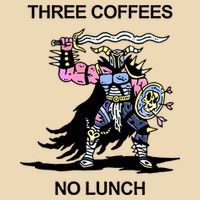 Wizard Of Barge Three Coffees No Lunch Drawstring Bag