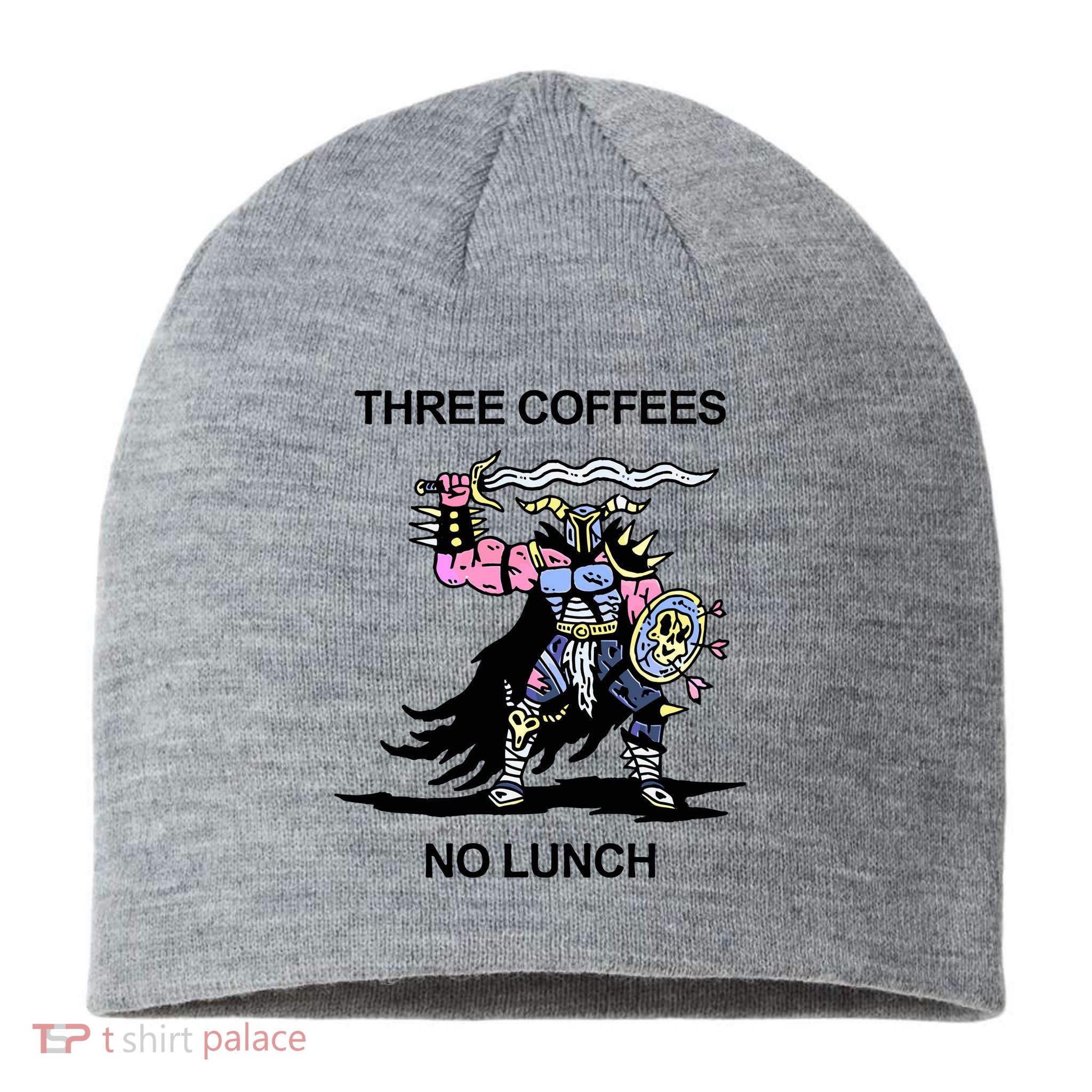 Wizard Of Barge Three Coffees No Lunch Sustainable Beanie