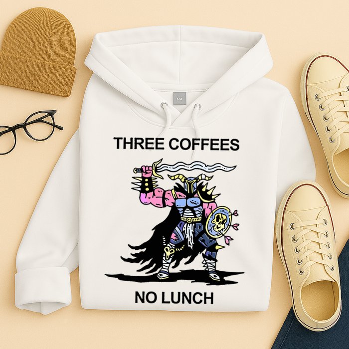Wizard Of Barge Three Coffees No Lunch Hoodie