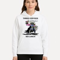 Wizard Of Barge Three Coffees No Lunch Hoodie