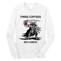 Wizard Of Barge Three Coffees No Lunch Long Sleeve Shirt