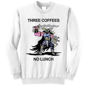 Wizard Of Barge Three Coffees No Lunch Sweatshirt