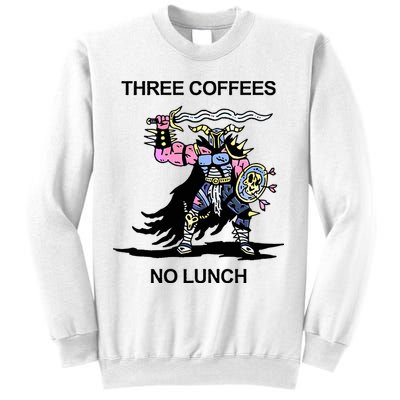 Wizard Of Barge Three Coffees No Lunch Sweatshirt