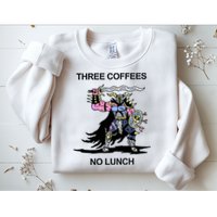 Wizard Of Barge Three Coffees No Lunch Sweatshirt