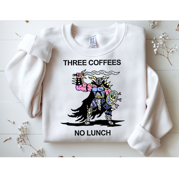 Wizard Of Barge Three Coffees No Lunch Sweatshirt