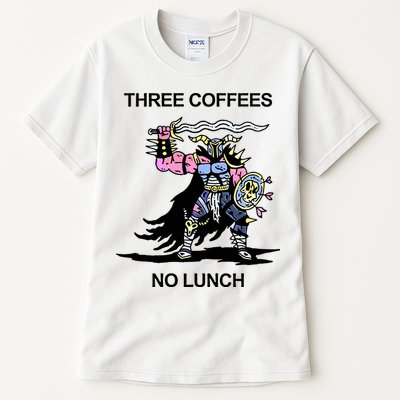 Wizard Of Barge Three Coffees No Lunch Tall T-Shirt