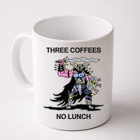 Wizard Of Barge Three Coffees No Lunch Mug