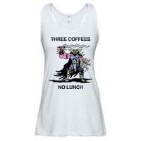 Wizard Of Barge Three Coffees No Lunch Ladies Essential Flowy Tank