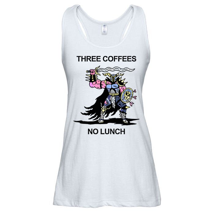 Wizard Of Barge Three Coffees No Lunch Ladies Essential Flowy Tank