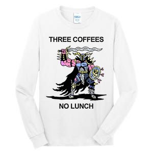 Wizard Of Barge Three Coffees No Lunch Tall Long Sleeve T-Shirt