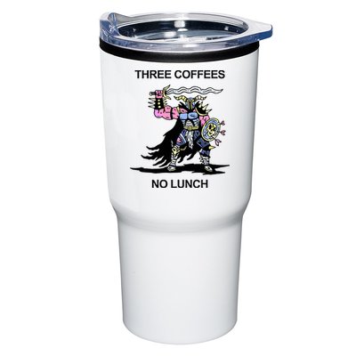 Wizard Of Barge Three Coffees No Lunch Tumbler