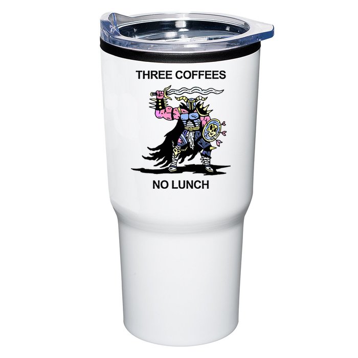 Wizard Of Barge Three Coffees No Lunch Tumbler