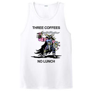 Wizard Of Barge Three Coffees No Lunch PosiCharge Competitor Tank