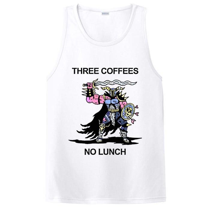 Wizard Of Barge Three Coffees No Lunch PosiCharge Competitor Tank