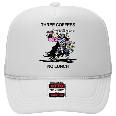 Wizard Of Barge Three Coffees No Lunch Trucker Hat