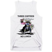 Wizard Of Barge Three Coffees No Lunch Tank Top