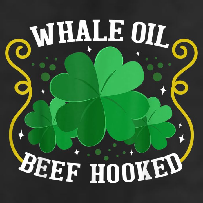 Whale Oil Beef Hooked Saint Patricks Day Adult Drive Performance Visor