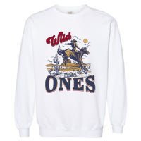 Wild Ones Cowboy Western Country Garment-Dyed Sweatshirt