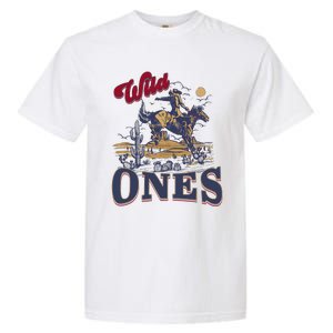 Wild Ones Cowboy Western Country Garment-Dyed Heavyweight T-Shirt