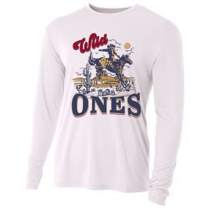 Wild Ones Cowboy Western Country Cooling Performance Long Sleeve Crew