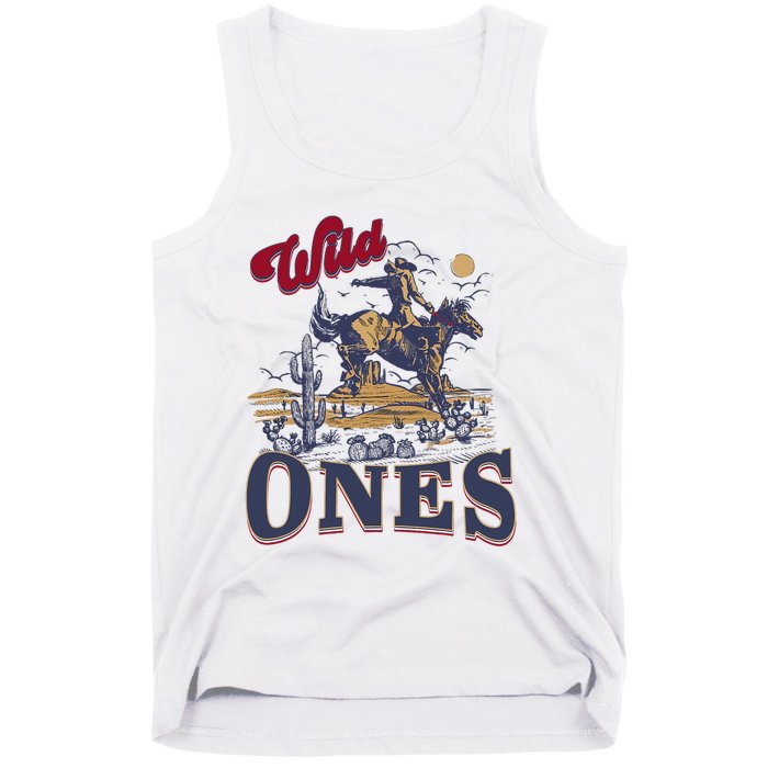 Wild Ones Cowboy Western Country Tank Top