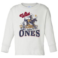 Wild Ones Cowboy Western Country Toddler Long Sleeve Shirt