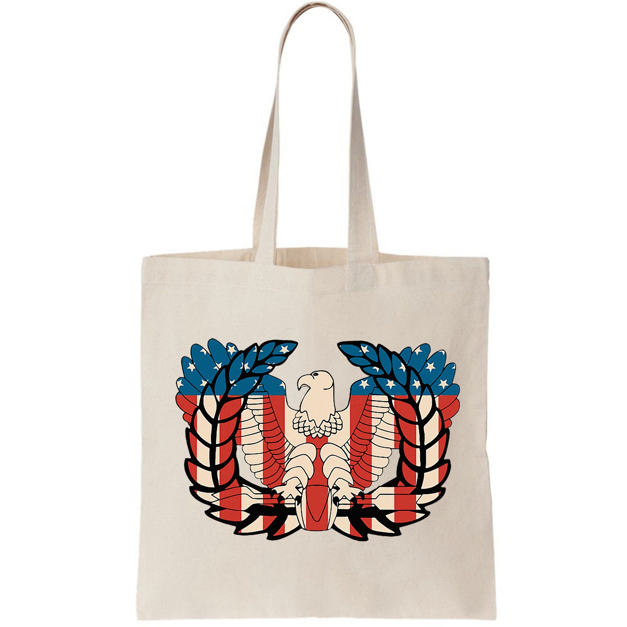Warrant Officer Corps Eagle Rising Retro Flag Bag