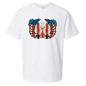 Warrant Officer Corps Eagle Rising Retro Flag Sueded Cloud Jersey T-Shirt