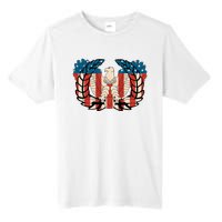 Warrant Officer Corps Eagle Rising Retro Flag Tall Fusion ChromaSoft Performance T-Shirt