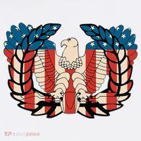 Warrant Officer Corps Eagle Rising Retro Flag Magnet