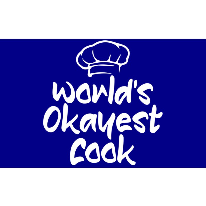 Worlds Okayest Cook Funny Saying Tee For Unisex Cooking Ent Gift Bumper Sticker