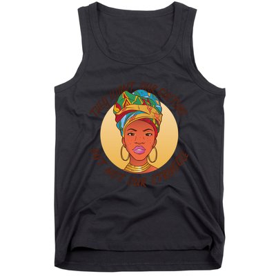 Want Our Culture Not Our Struggle African Female Tank Top