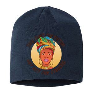 Want Our Culture Not Our Struggle African Female Sustainable Beanie