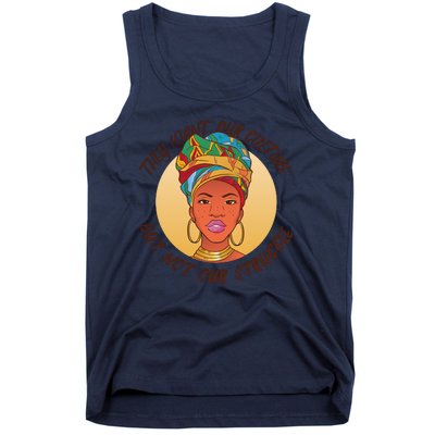 Want Our Culture Not Our Struggle African Female Tank Top