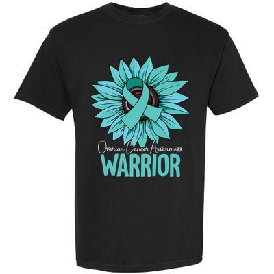 Warrior Ovarian Cancer Awareness Garment-Dyed Heavyweight T-Shirt
