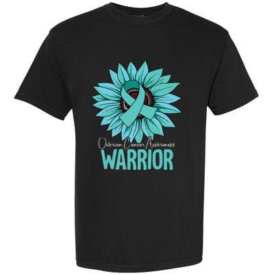 Warrior Ovarian Cancer Awareness Garment-Dyed Heavyweight T-Shirt