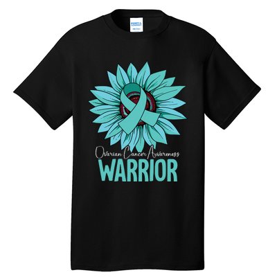 Warrior Ovarian Cancer Awareness Tall T-Shirt