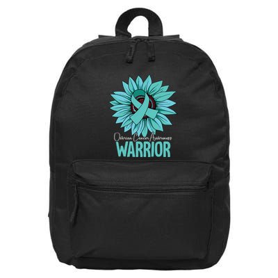 Warrior Ovarian Cancer Awareness 16 in Basic Backpack