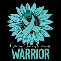 Warrior Ovarian Cancer Awareness 16 in Basic Backpack