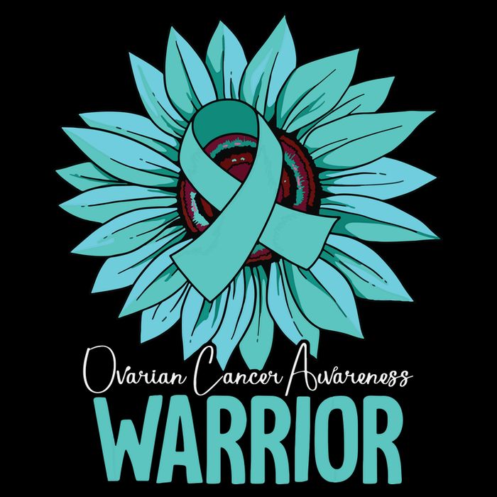 Warrior Ovarian Cancer Awareness 16 in Basic Backpack